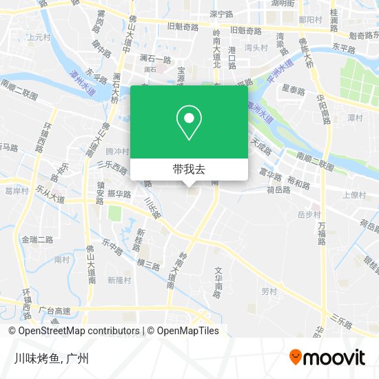 川味烤鱼地图