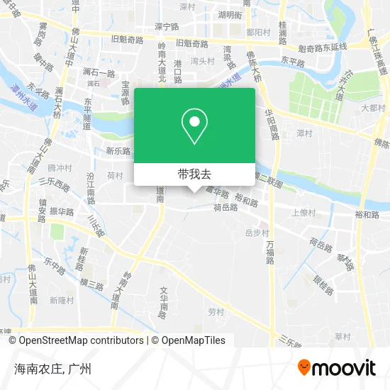 海南农庄地图