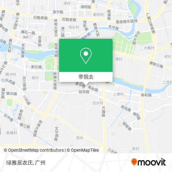 绿雅居农庄地图