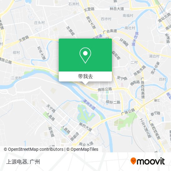 上源电器地图