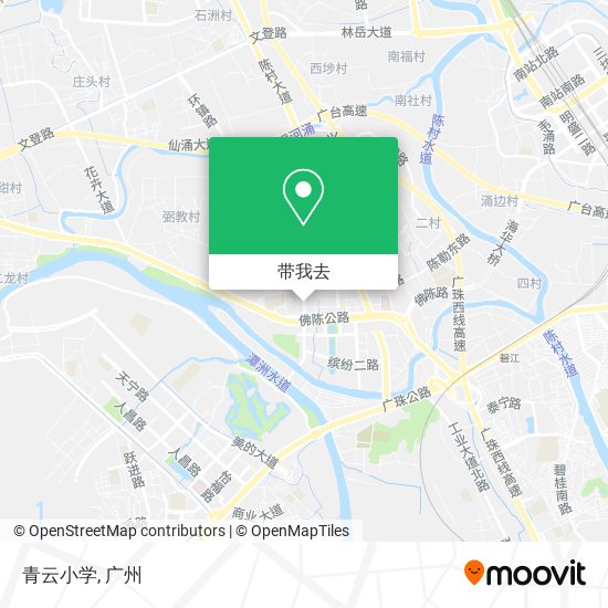 青云小学地图