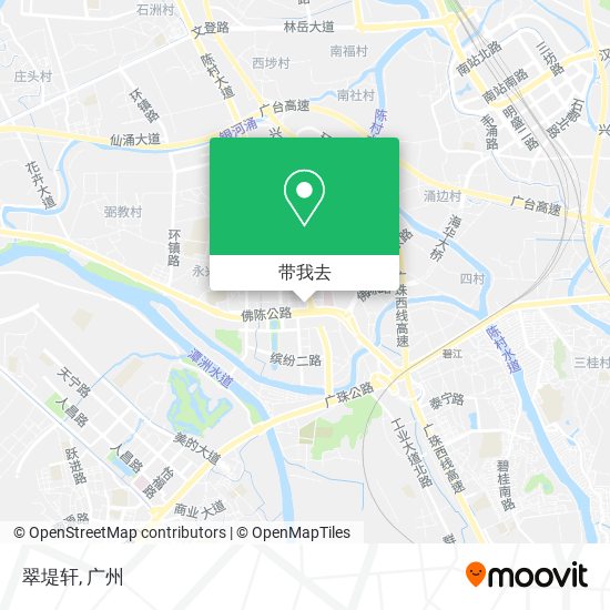 翠堤轩地图