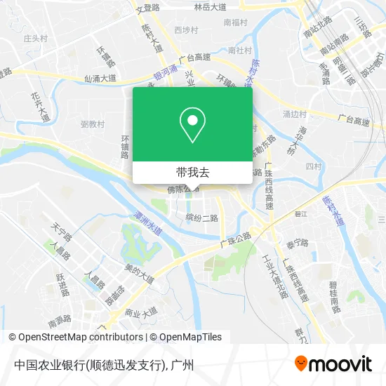 中国农业银行(顺德迅发支行)地图