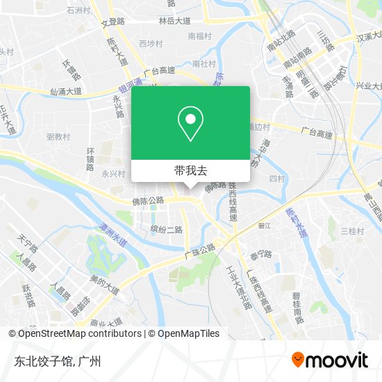 东北饺子馆地图