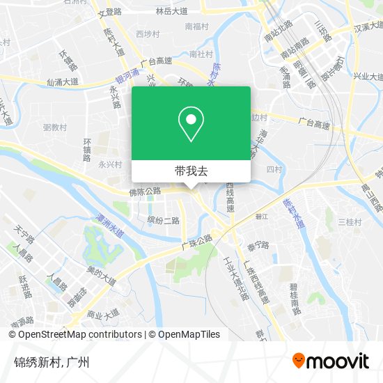 锦绣新村地图