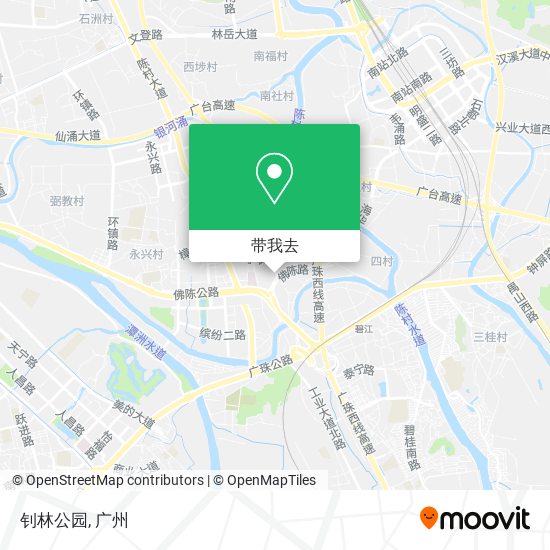 钊林公园地图