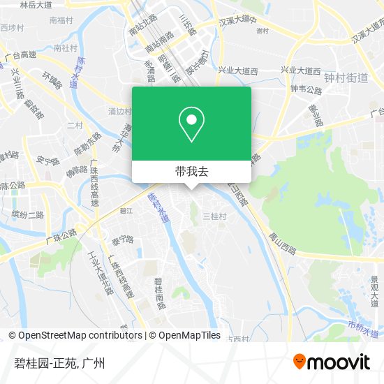 碧桂园-正苑地图