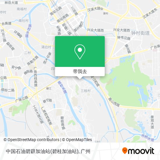 中国石油碧辟加油站(碧桂加油站)地图