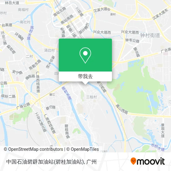 中国石油碧辟加油站(碧桂加油站)地图