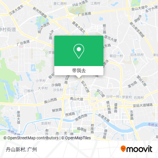 丹山新村地图