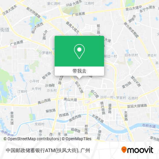 中国邮政储蓄银行ATM(扶风大街)地图