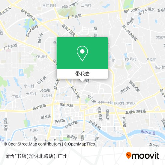 新华书店(光明北路店)地图
