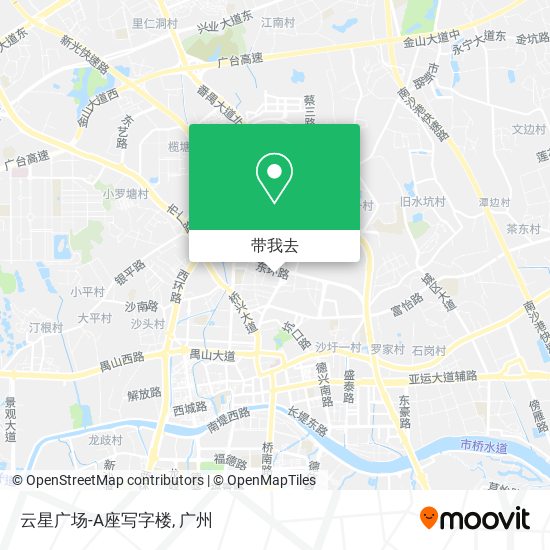 云星广场-A座写字楼地图
