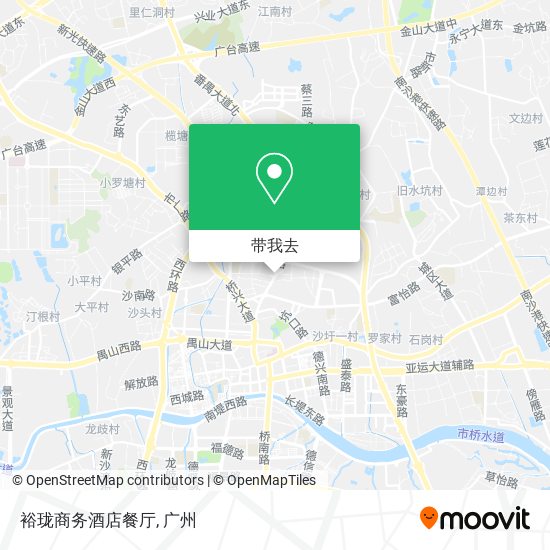 裕珑商务酒店餐厅地图