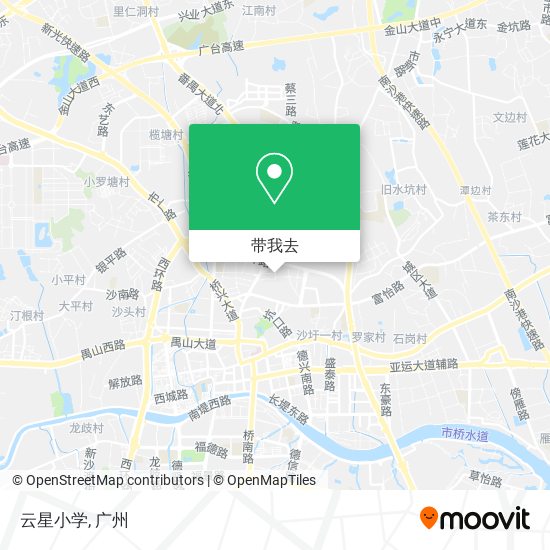 云星小学地图