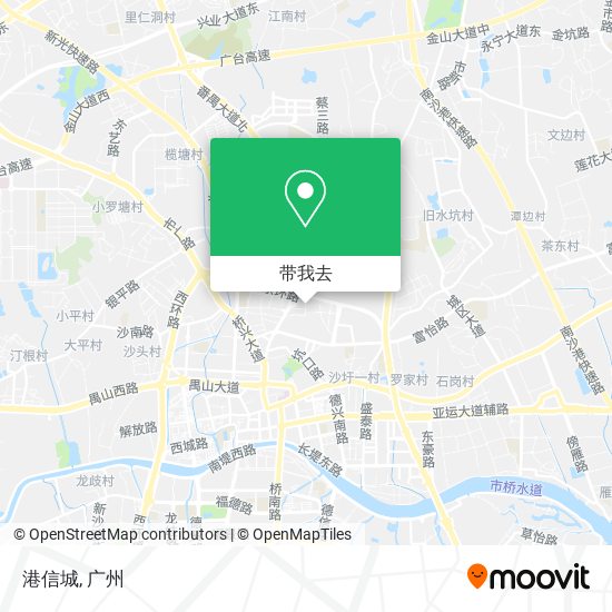 港信城地图