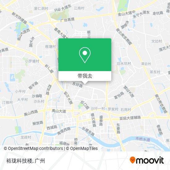 裕珑科技楼地图