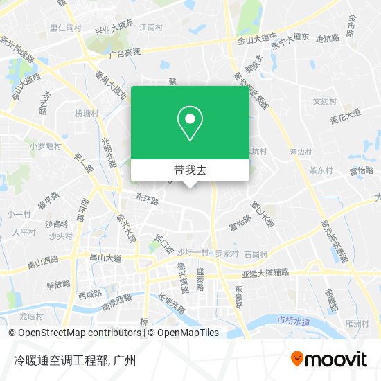 冷暖通空调工程部地图