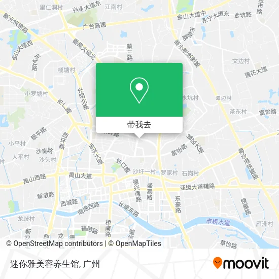 迷你雅美容养生馆地图