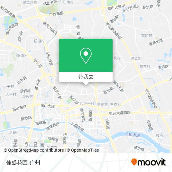 佳盛花园地图