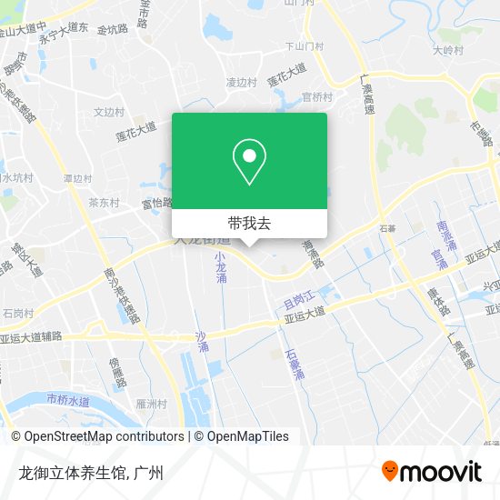 龙御立体养生馆地图