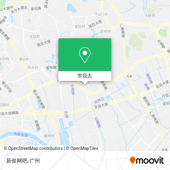 新俊网吧地图