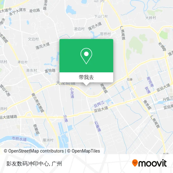 影友数码冲印中心地图