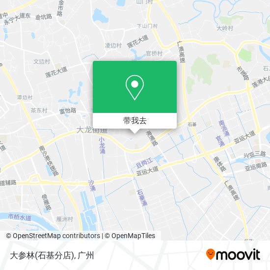 大参林(石基分店)地图