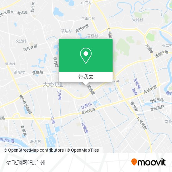 梦飞翔网吧地图