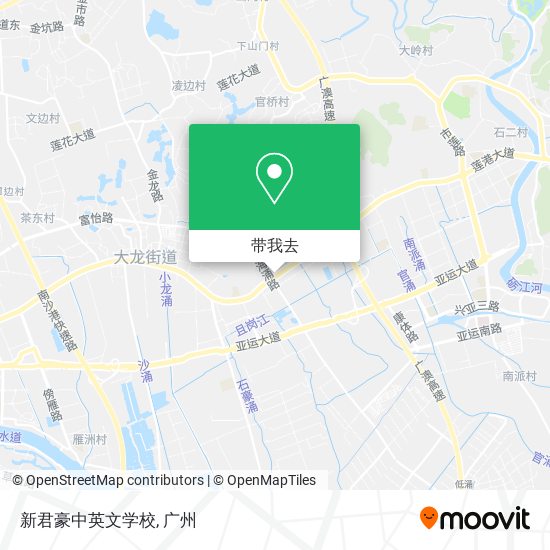 新君豪中英文学校地图
