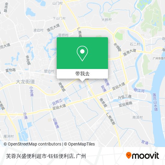 芙蓉兴盛便利超市-钰钰便利店地图