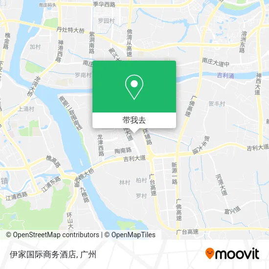 伊家国际商务酒店地图