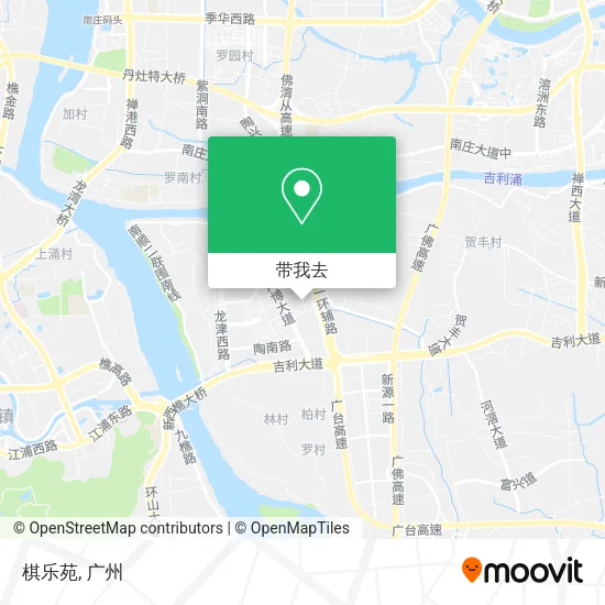 棋乐苑地图