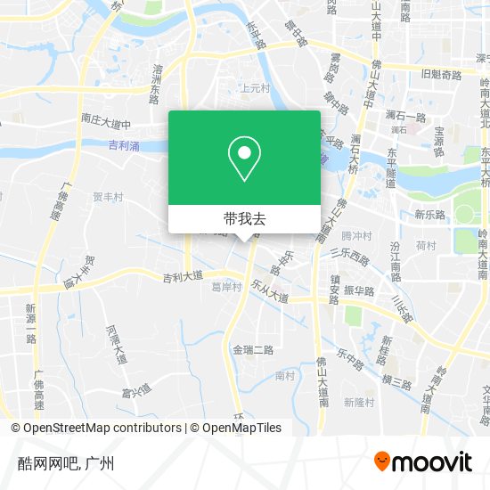酷网网吧地图