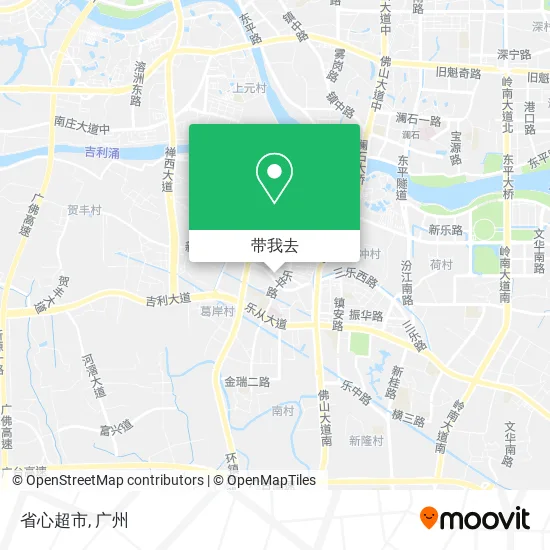 省心超市地图