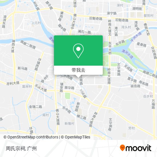 周氏宗祠地图