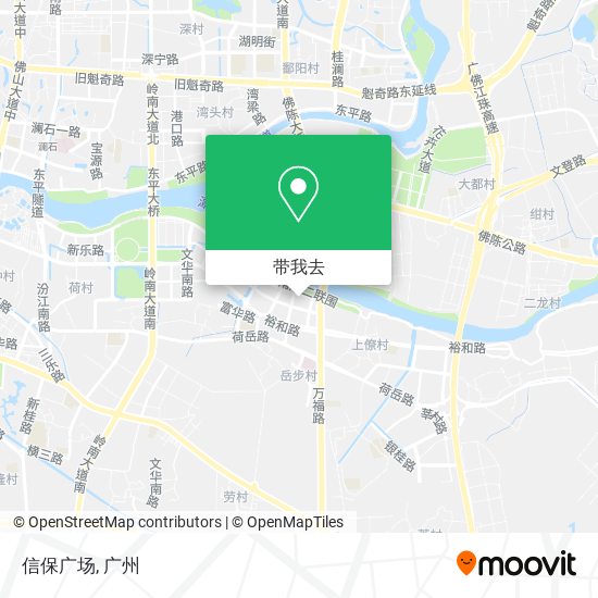 信保广场地图