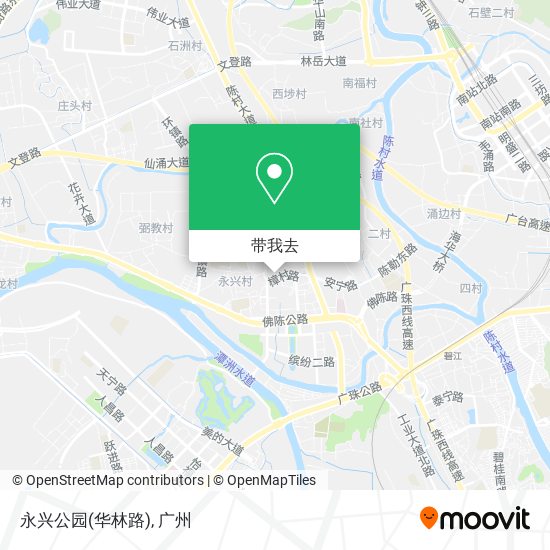 永兴公园(华林路)地图