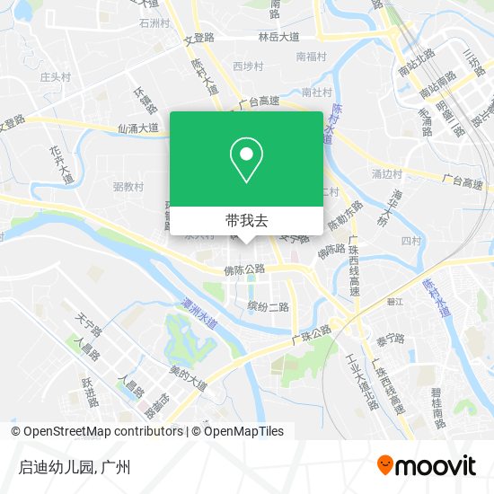 启迪幼儿园地图