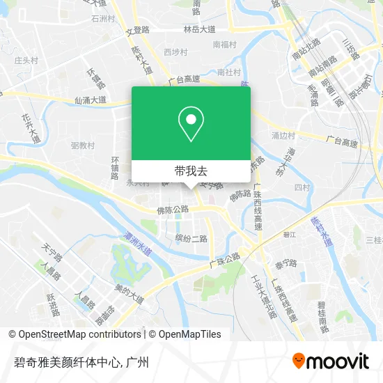 碧奇雅美颜纤体中心地图