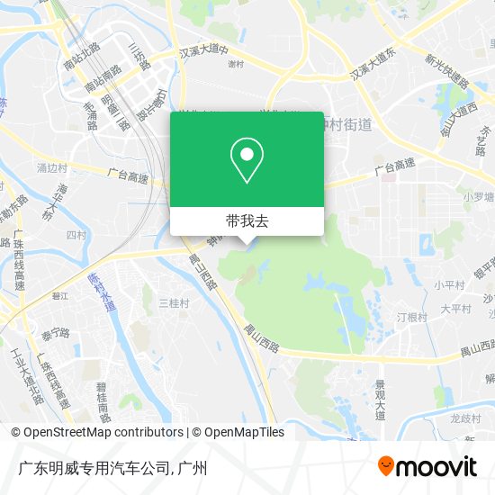 广东明威专用汽车公司地图