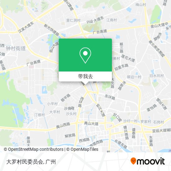 大罗村民委员会地图