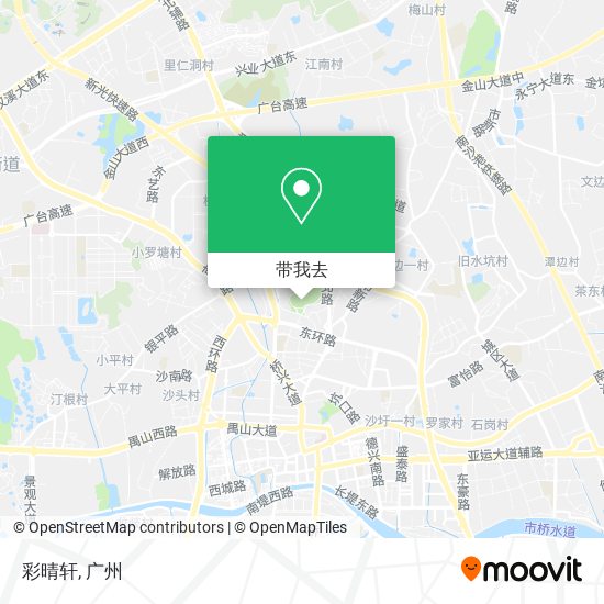 彩晴轩地图