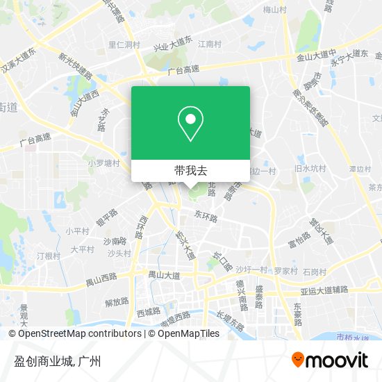 盈创商业城地图