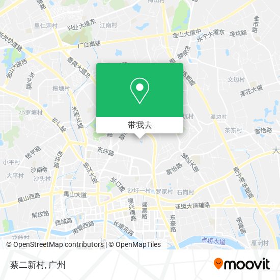 蔡二新村地图