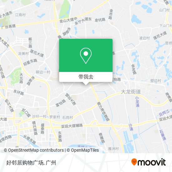 好邻居购物广场地图
