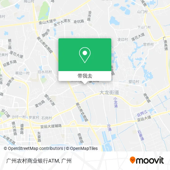 广州农村商业银行ATM地图