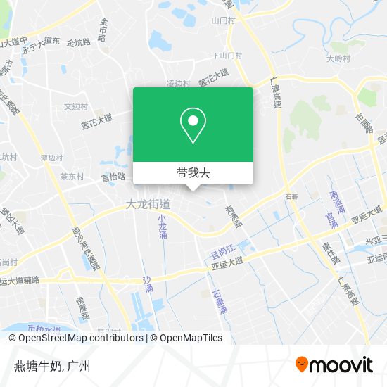 燕塘牛奶地图
