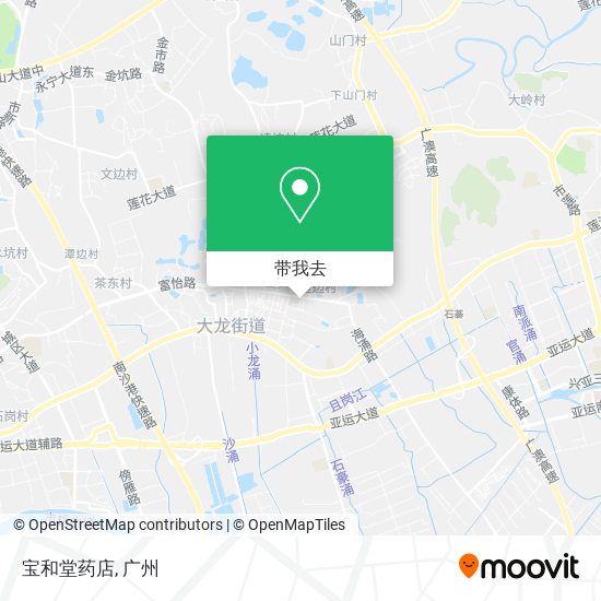 宝和堂药店地图