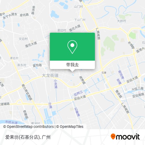 爱果坊(石基分店)地图